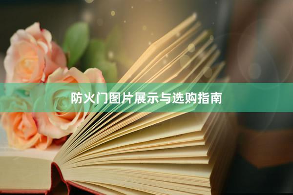 防火门图片展示与选购指南